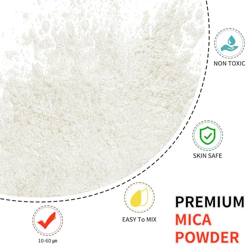 Mica Powder 100g Mica Powder for Epoxy Resin (3.53 Ounce)