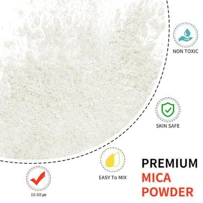 Mica Powder 100g Mica Powder for Epoxy Resin (3.53 Ounce)