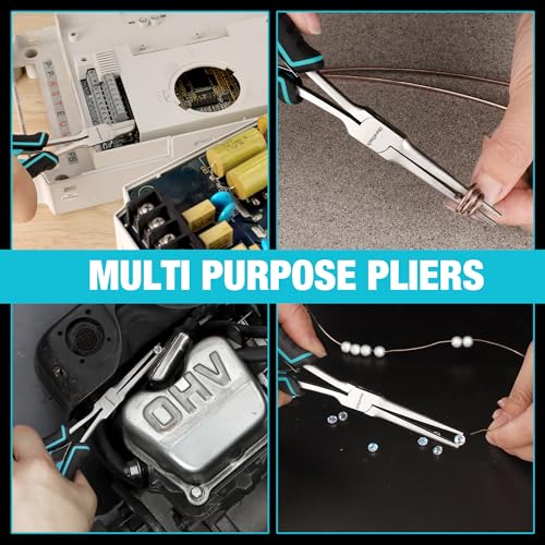 7" Long Reach Needle Nose Pliers