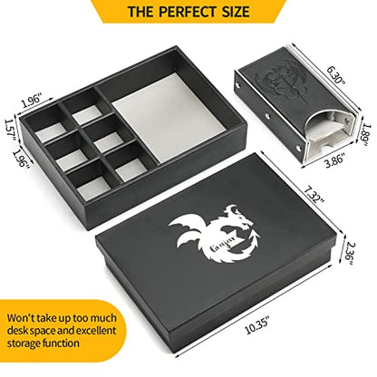 Dice Tray and Dice Tower with Storage