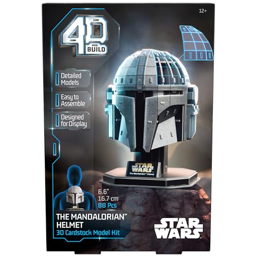Star Wars Mandalorian Helmet 3D Model Kit