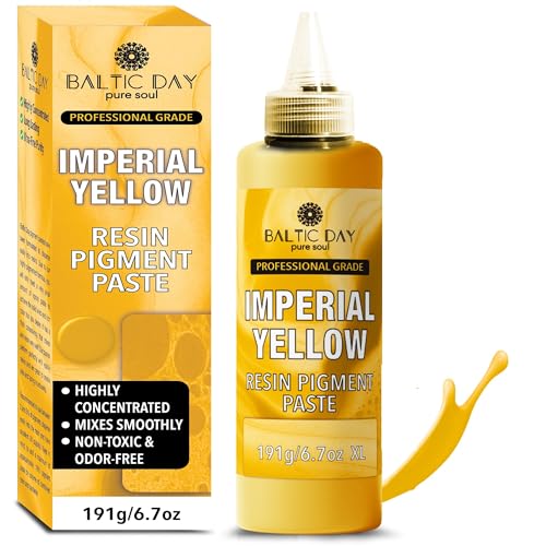 Imperial Yellow Epoxy Resin Pigment Paste XL (10 Count)