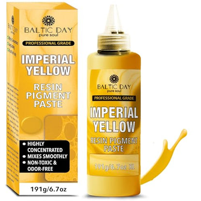 Imperial Yellow Epoxy Resin Pigment Paste XL (10 Count)
