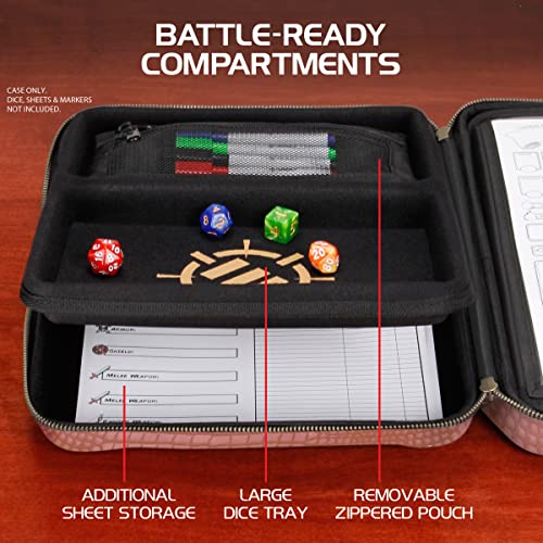 DND Binder Collector's Edition RPG Organizer Case with Built