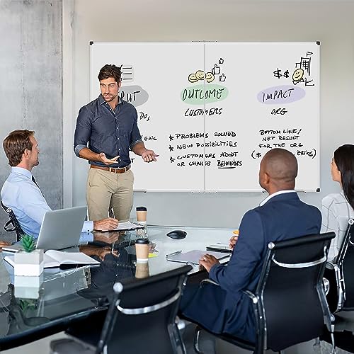 XBoard Magnetic Whiteboard 72 x 48 Inch