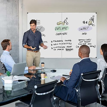 XBoard Magnetic Whiteboard 72 x 48 Inch