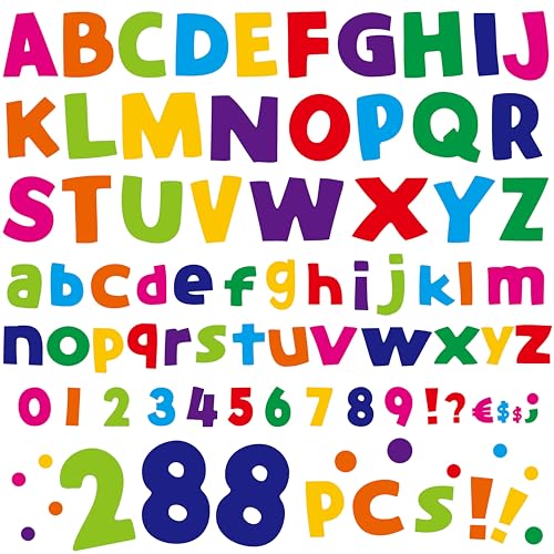 288 PCS Alphabet Combo Set (288 Count)
