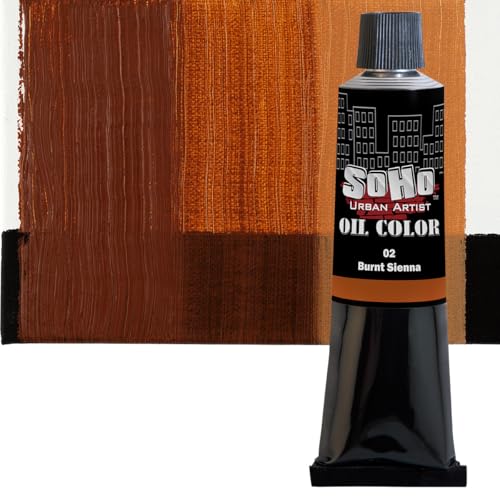 Oil Paint Burnt Sienna (5.75 Fl Oz)
