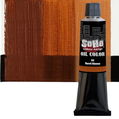Oil Paint Burnt Sienna (5.75 Fl Oz)