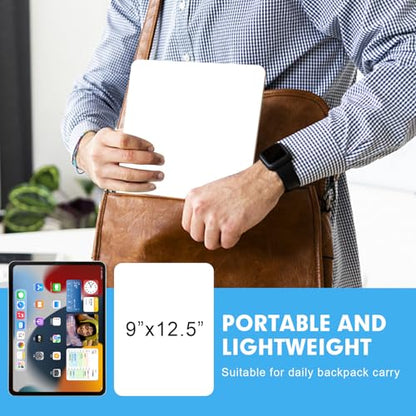 16 Pack Double Sided Dry Erase Boards with 16 Erasers (16 Count)