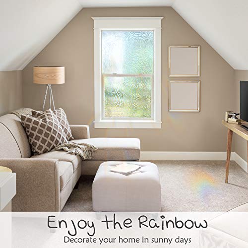 3D Decorative Window Privacy Film Non (14.34 Sq Ft)