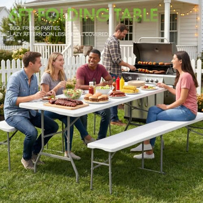 Folding Table 6 ft