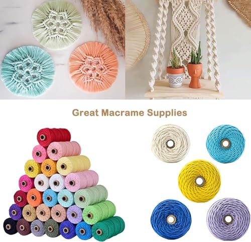 Macrame Cotton Cord 2mm x 219Yards