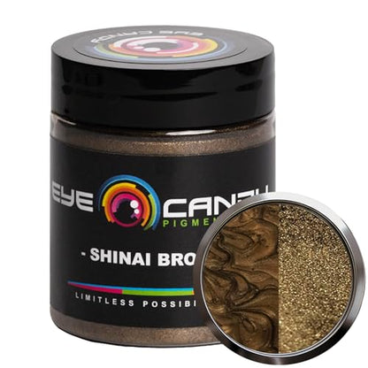 Premium Mica Powder Pigment “Shinai Brown”