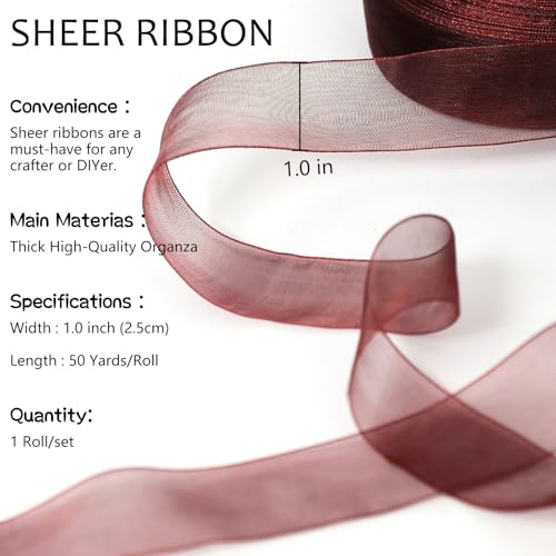 Brown Ribbon for Gift Wrapping