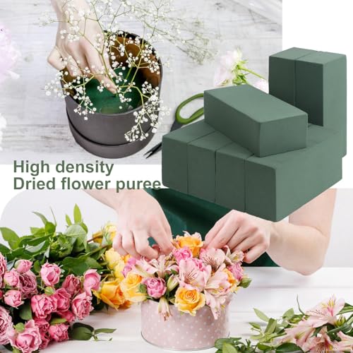16 PCS Green Floral Foam Blocks