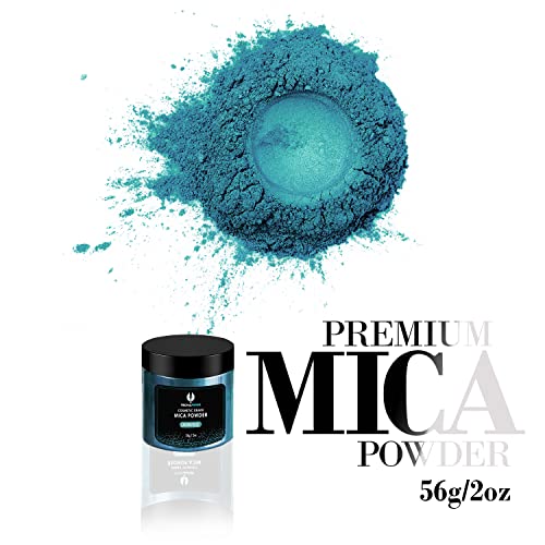 Laguna Blue Mica Powder for Epoxy Resin 56g