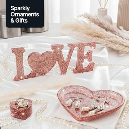 Craft Glitter Shaker Rose Gold 130g Ultrafine (4.5 Ounce)
