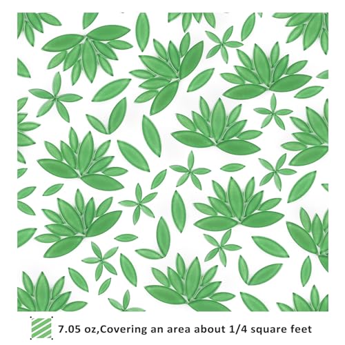 Green Leaf Mosaic Tiles for Crafts