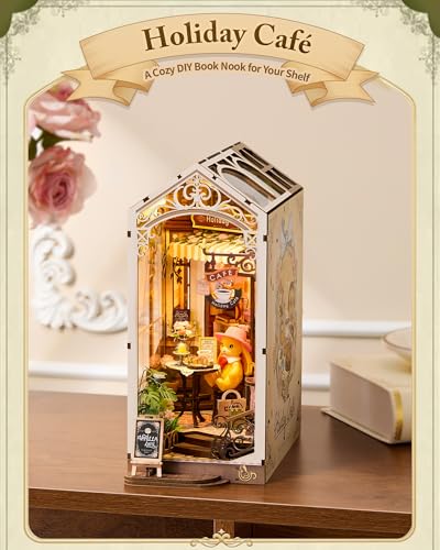 DIY Book Nook Kit Holiday Café