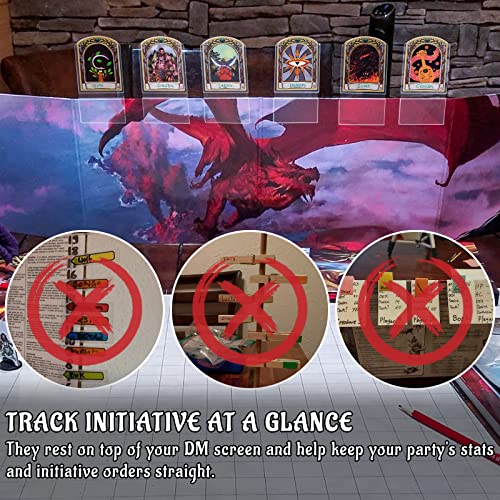 DND Initiative & Combat Tracker Set