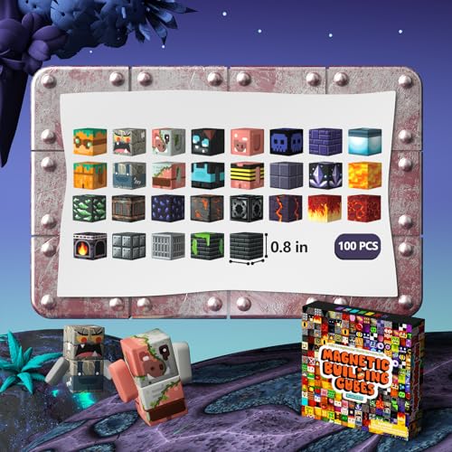 100PCS Magnetic Blocks