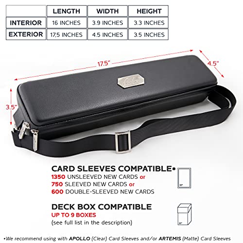 Black Quiver Card Carrying Case