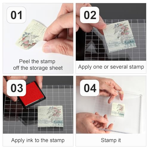 Large Acrylic Blocks for Stamping