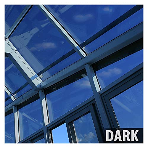 BDF EXNA20 Exterior Window Film Daytime Privacy and Heat Control Natural Black 20 (48 Sq Ft)