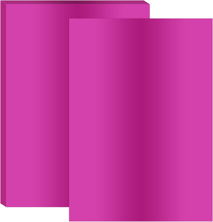 PATIKIL 11.7x8.3" Hot Stamping Foil Paper Sheet, 20 Sheets A4 Heat Transfer Hot Stamping Paper Foil for Leather DIY Logo Decor Craft Gift Package Scrapbook Card, Rose Red