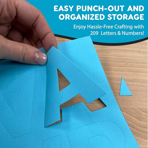 3 Inch Bulletin Board Letters & Numbers
