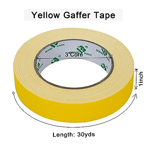 Yellow Gaffer Tape (90 Foot)