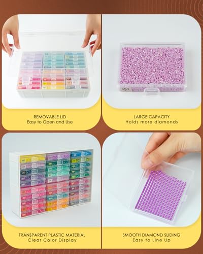 Diamond Art Trays with Lids (30 Count)