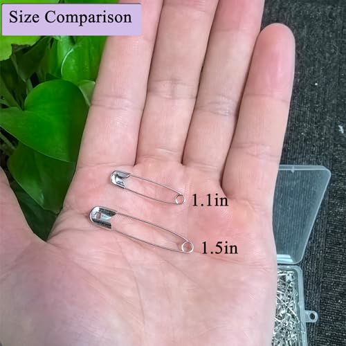 1000PCS Safety Pins (1000 Count)