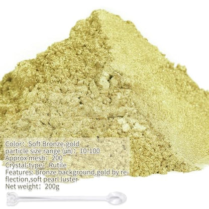 Mica Powder 7.05OZ（200g） (7.05 Ounce)