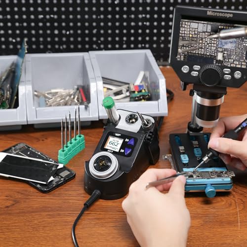982 V Micro Soldering kit with 5 C210 Soldering Iron Tips
