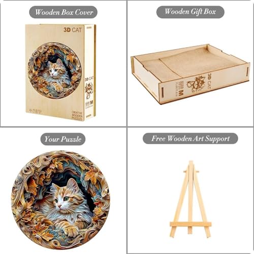 300 Pieces Wooden Puzzles Adults (300 Count)