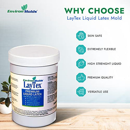 EnvironMolds Liquid Latex Mold Making Rubber