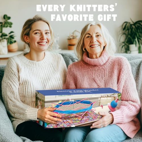 Electric Yarn Ball Winder & Swift Combo for Crocheting