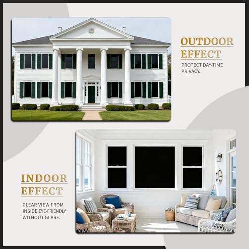 Professional Blackout Home Tint Window Film (45 Sq Ft)