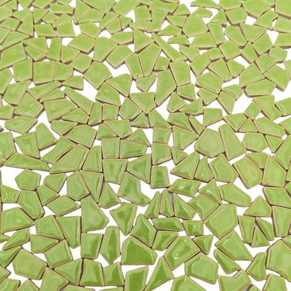 1.1LB Irregular Ceramics Mosaic Tiles (350 Count)