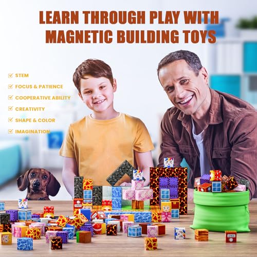 Magnetic Blocks (120 Count)