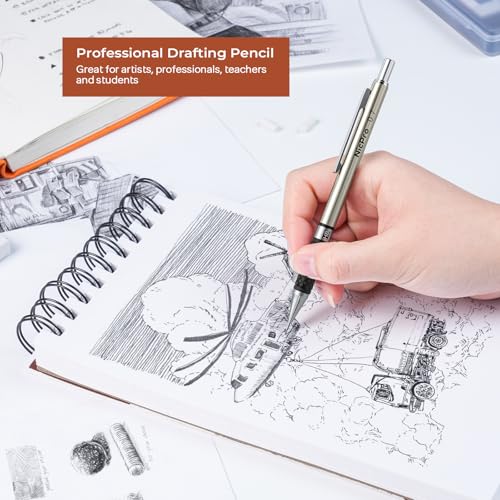 0.7 mm Art Mechanical Pencil Set in Storage Case