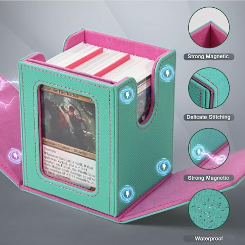 MTG Deck Box with Commander Window Display