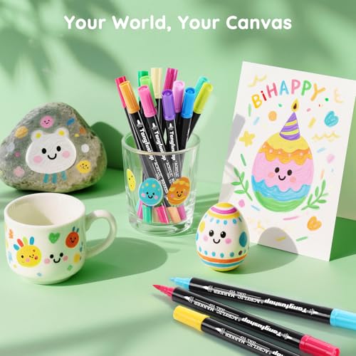 72 Colors Acrylic Paint Markers (72 Count)