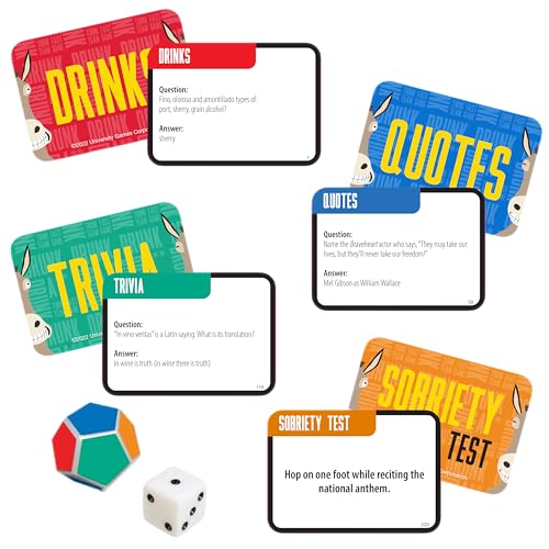 Drunk A Team Trivia Party Game for Adults