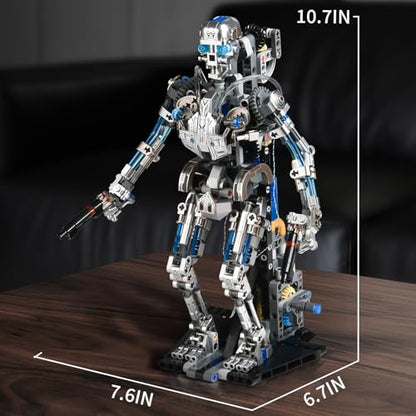 Mechanical Skull Robot Building Set for Adult