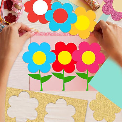 Flower Hole Punch 3 inch Flower Punches for Paper Crafts Scrapbooking
