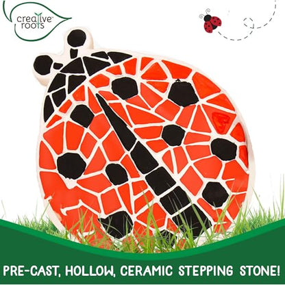 Mosaic Ladybug Stone