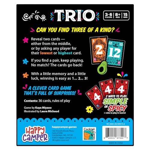 Trio Hottest New Family Game